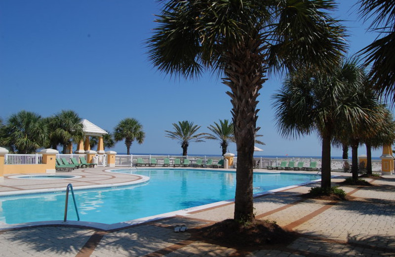 Pool View at Martinique on the Gulf