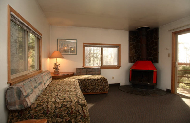 Guest living room at Sandpiper Beach Resort.