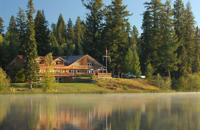 Exterior view of Tyee Lake Lodge.