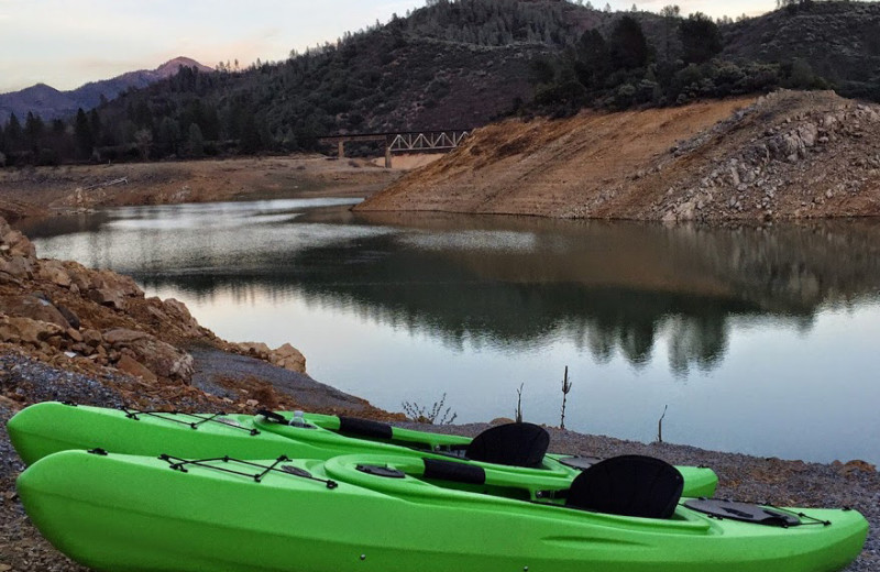 Kayaking at Tsasdi Resort.