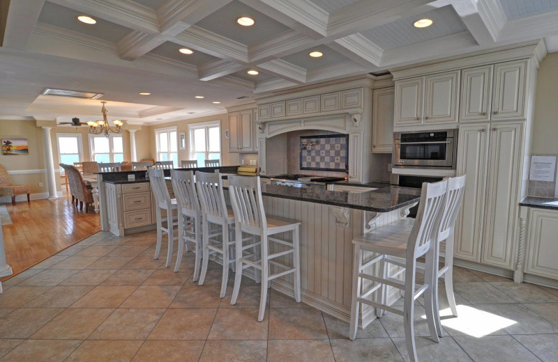 Rental kitchen at Treasure Realty.