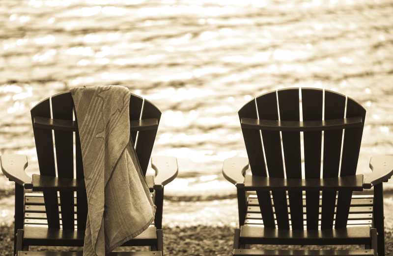 Relax by the lake on a summer afternoon.