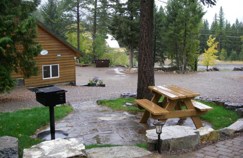 Picnic Area at Timber Wolf Resort