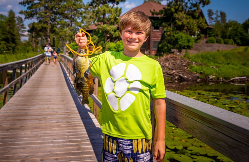 Fishing at Boyd Lodge.