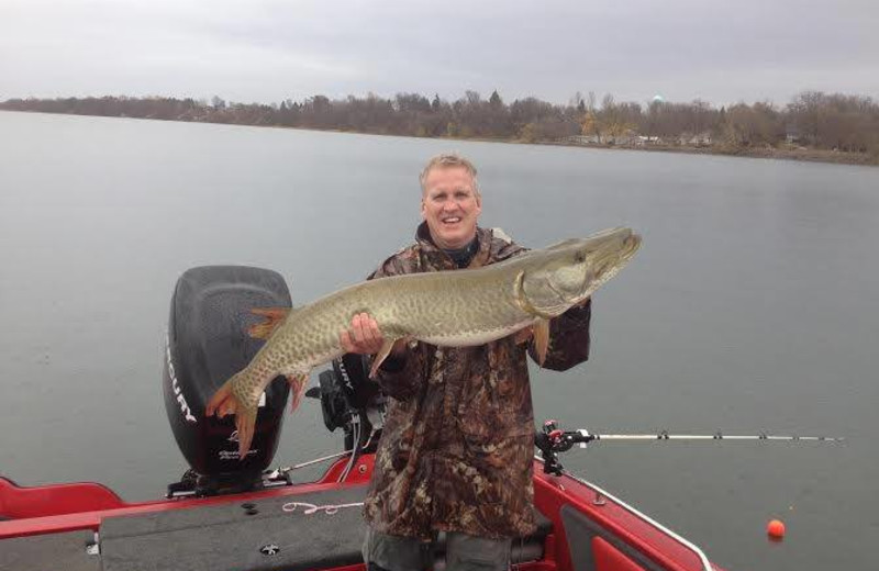 Fishing at Delagoon Park and Recreation Area.