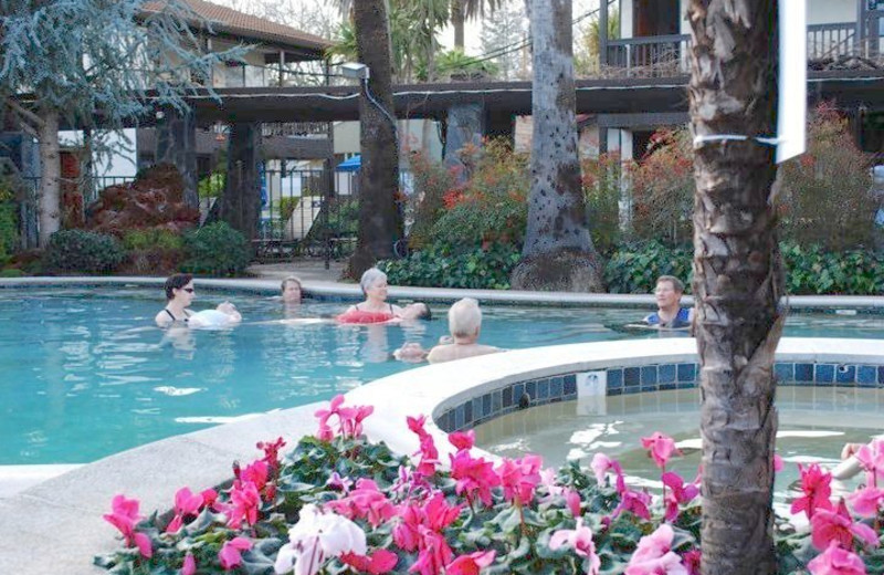 Swimming pool at Roman Spa Hot Springs Resort.