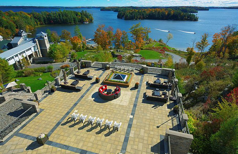 Patio at The Rosseau, A JW Marriott Resort 