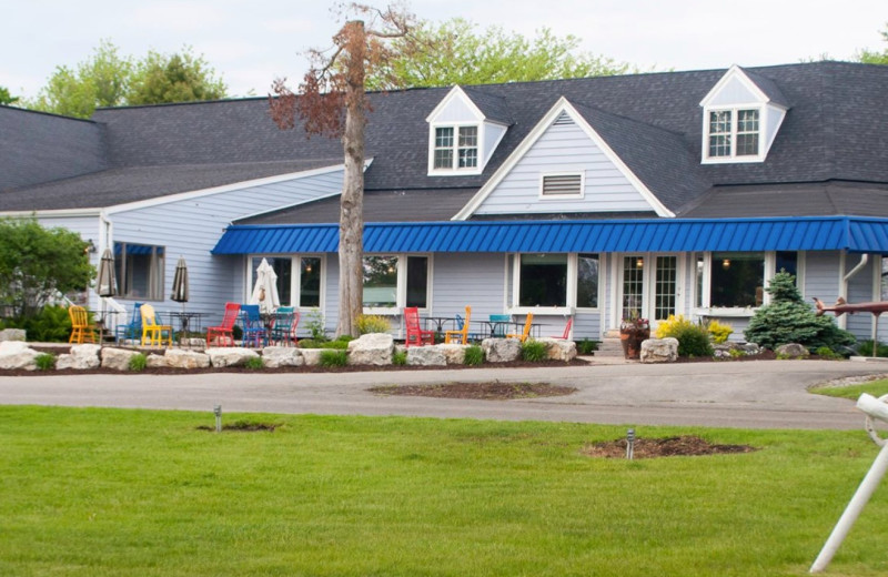 Exterior view of The Lodge at Leathem Smith.