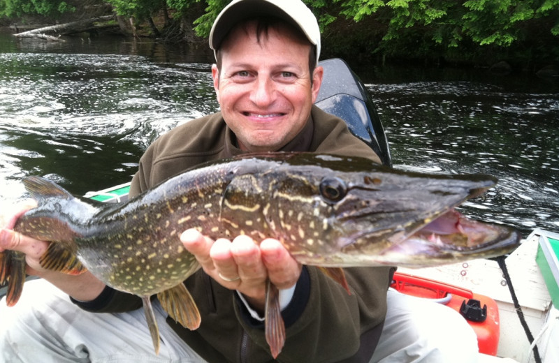 Fishing at Ampersand Bay Resort & Boat Club.