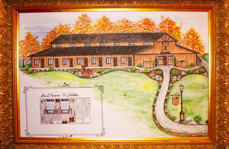 Stable suites at Landoll's Mohican Castle.