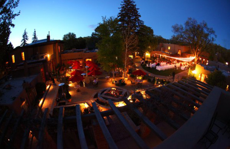 Exterior view of La Posada de Santa Fe Resort & Spa.