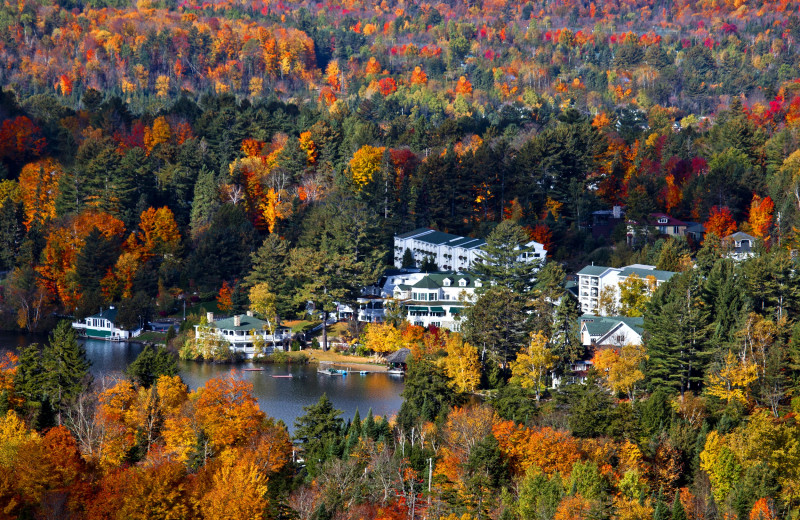 Fall at Mirror Lake Inn Resort & Spa.
