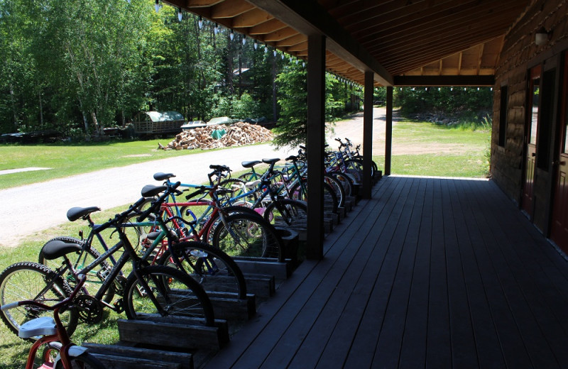 Bikes at Sandy Lane Resort.