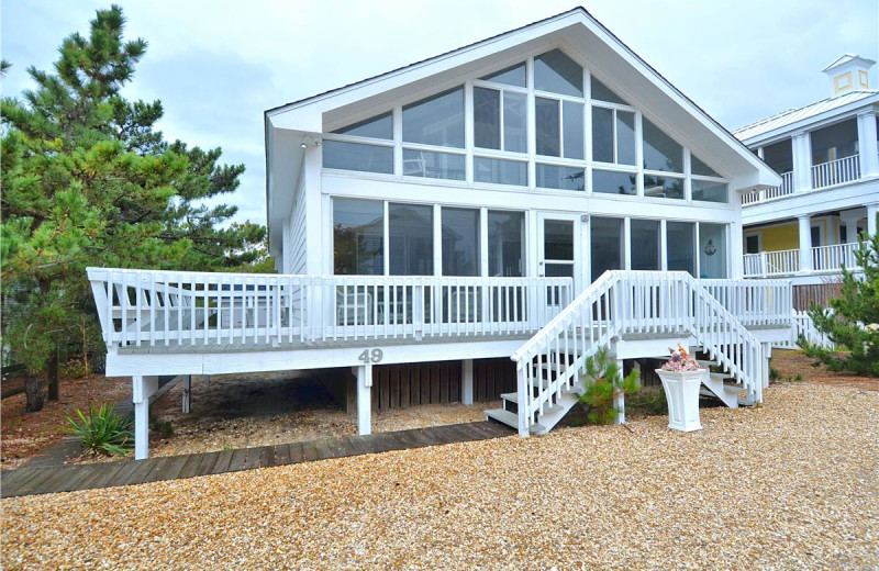 Rental exterior at Long & Foster Vacation Rentals -Bethany Beach.