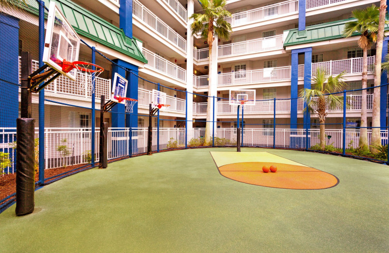 Basketball court at Holiday Inn Resort Orlando Suites - Waterpark.