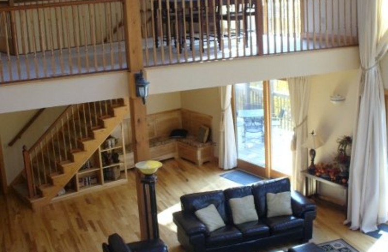 Living Room View at Eagle Ridge Resort