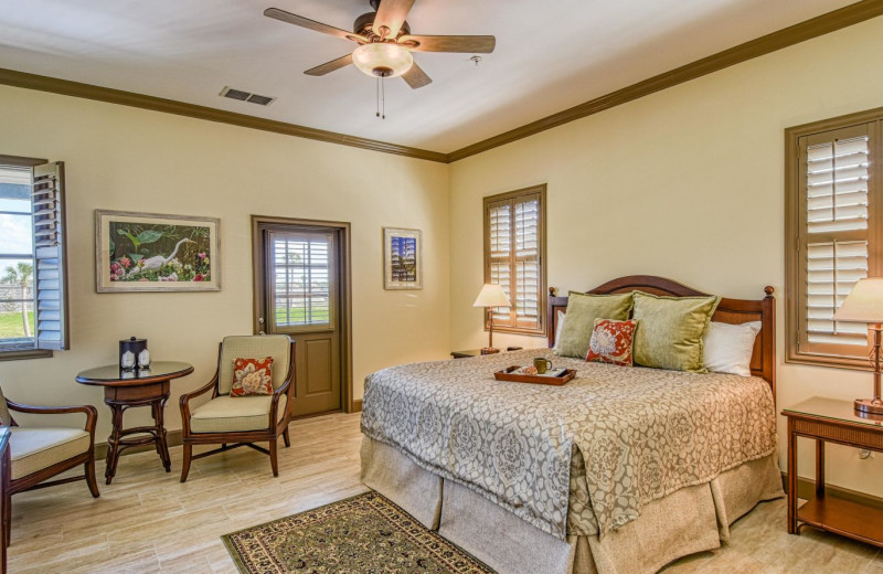 Guest room at St. George Inn.