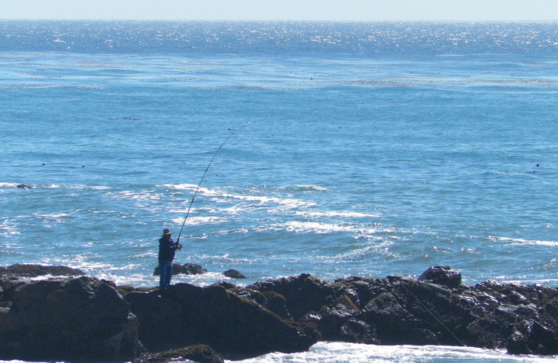 Fishing at Sea Otter Inn.