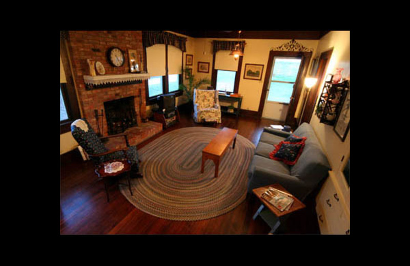 Living room at Ritchey Ranch.