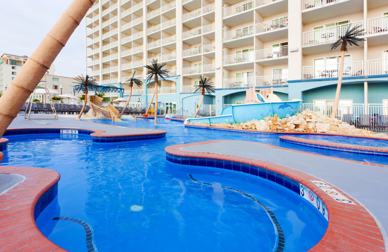 Outdoor Activity Pool at Holiday Inn Suites Ocean City.