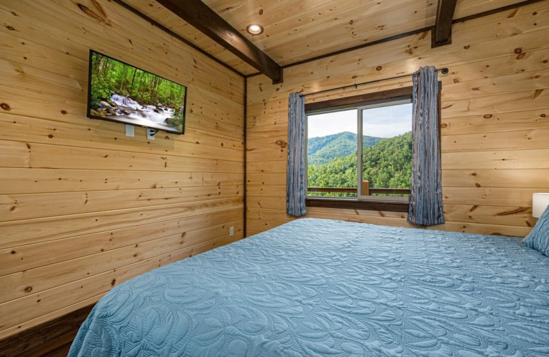 Rental bedroom at Eden Crest Vacation Rentals, Inc.