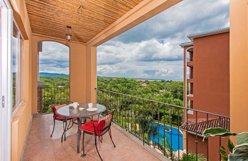 Rental balcony at Vacation Rentals of Tamarindo.