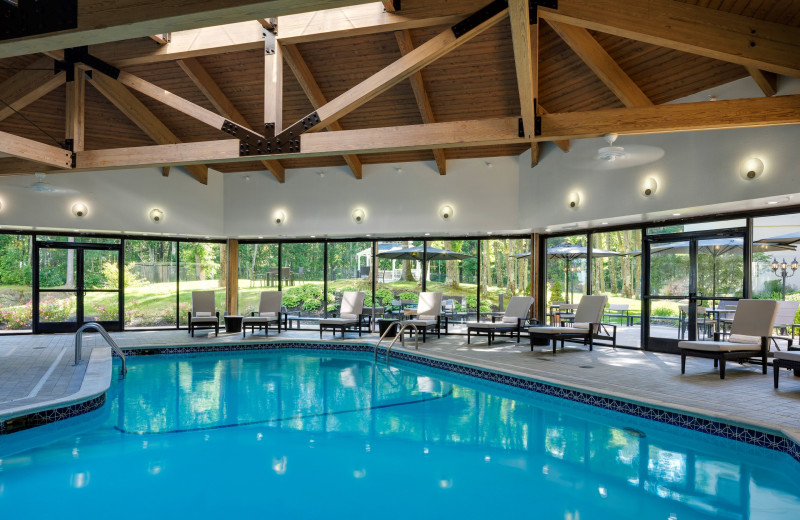 Indoor pool at Portland Sheraton at Sable Oaks.