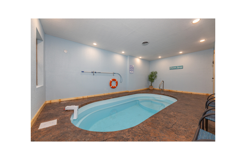 Indoor pool at American Patriot Getaways - Poolin' Around.