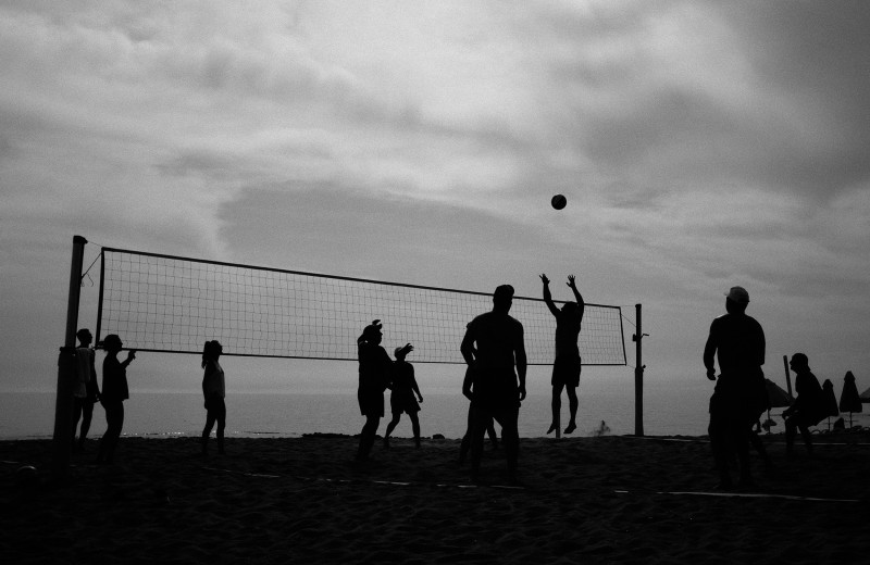 Volleyball at Colorado Trails Ranch.