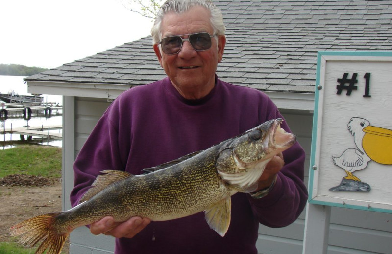 Fishing at Ashby Resort and Campground.