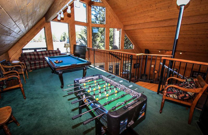 Rental loft at Big Bear Vacations.