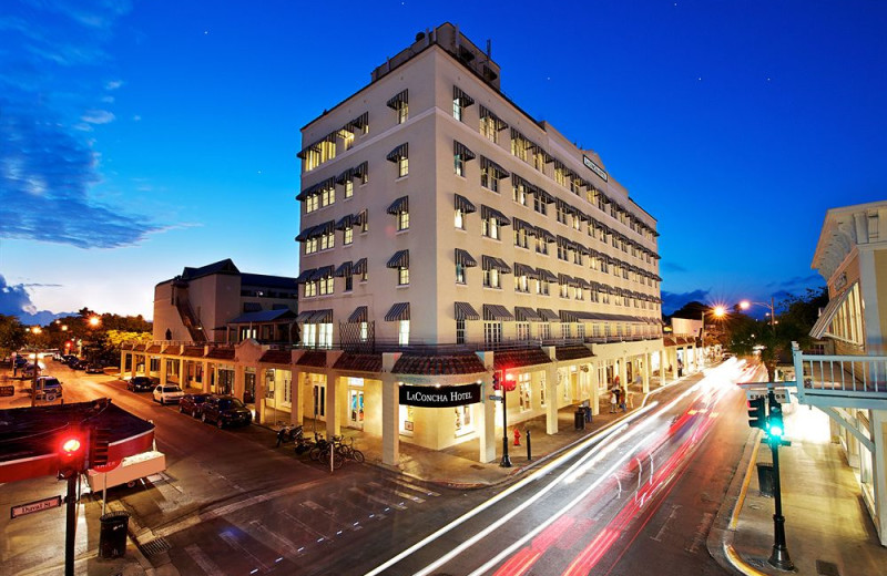 Exterior view of La Concha Hotel & Spa.