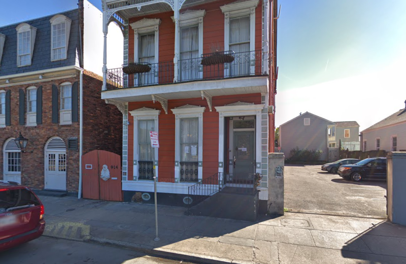 Exterior view of Victorian House.