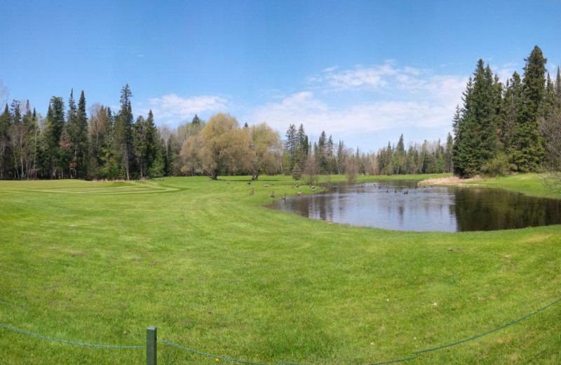 Golf course near Big Buffalo Resort.