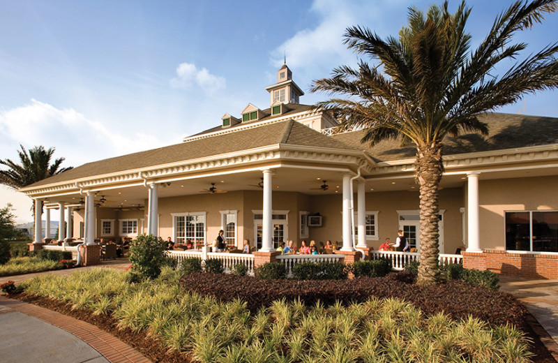 Resort club house at Vacation Pool Homes.
