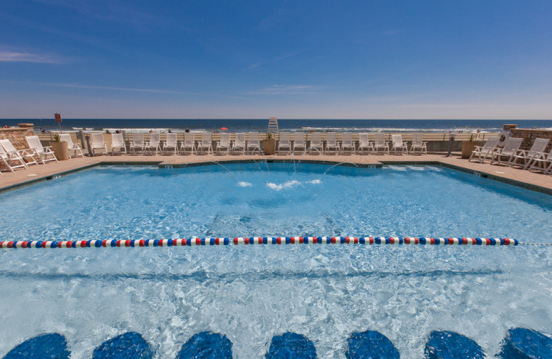 Rental pool at Sanctuary Vacation Rentals at Sandbridge.