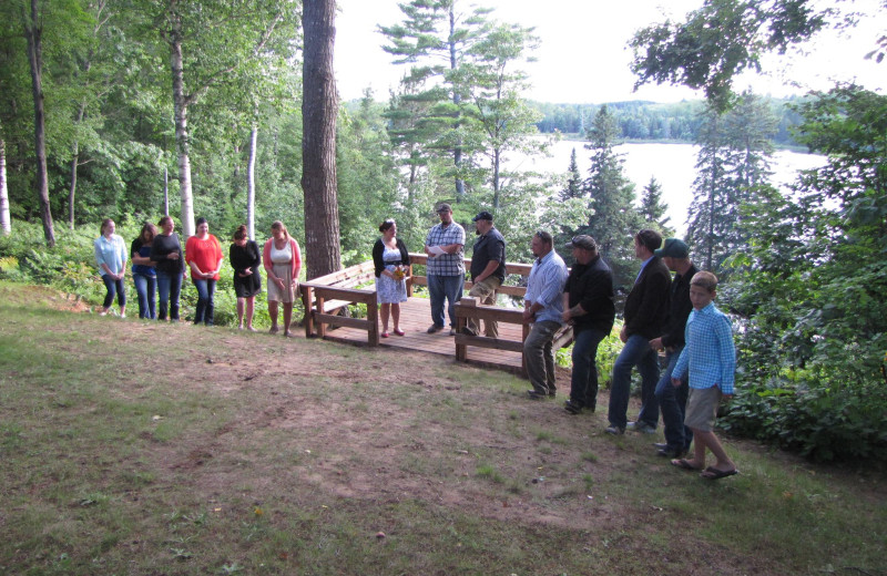 Wedding at Buckhorn Resort.