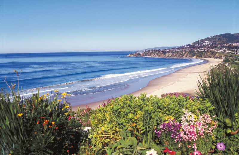 Beach at The Ritz-Carlton, Laguna Niguel.