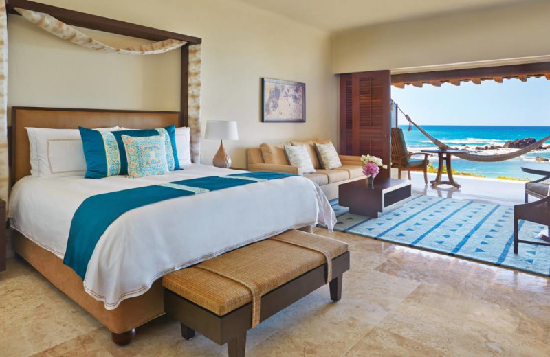 Guest room at Four Seasons Resort Punta Mita.