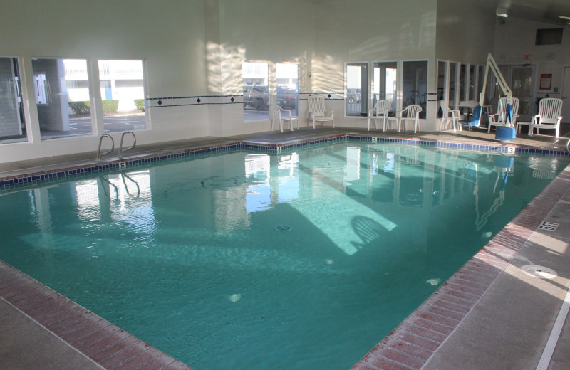 Indoor pool at The Whaler.