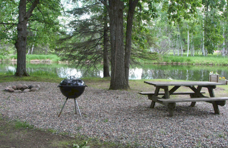 Picnic area at Samara Point Resort.