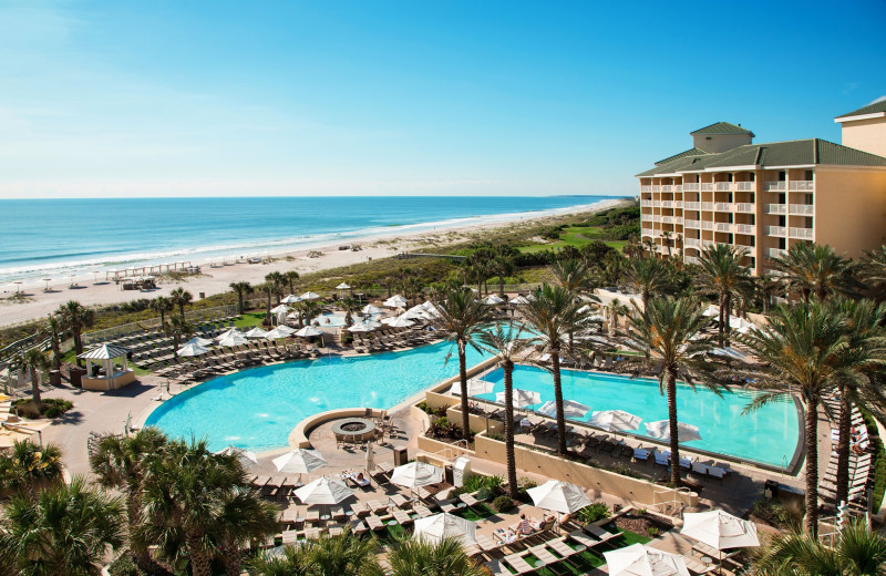 Outdoor pool at Omni Amelia Island Plantation Resort.