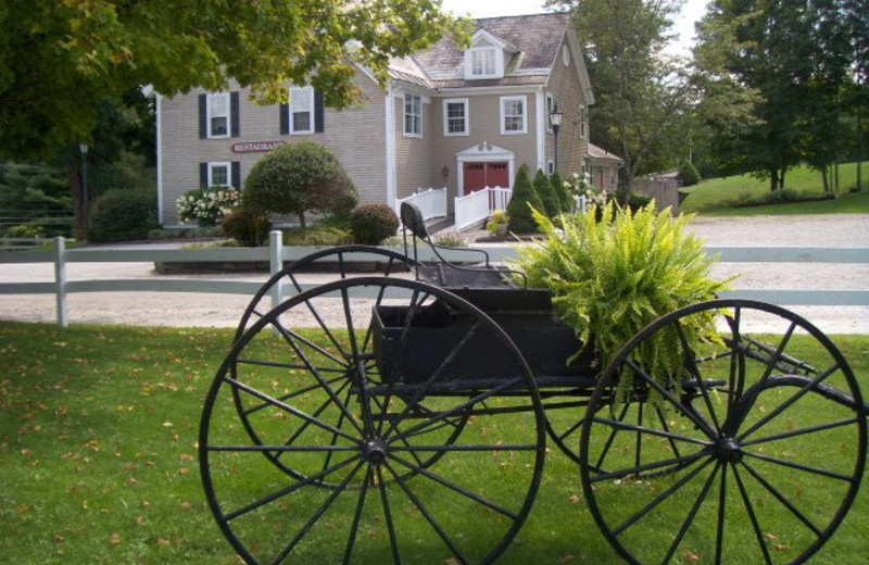 Restaurant exterior at The Inn at Willow Pond.