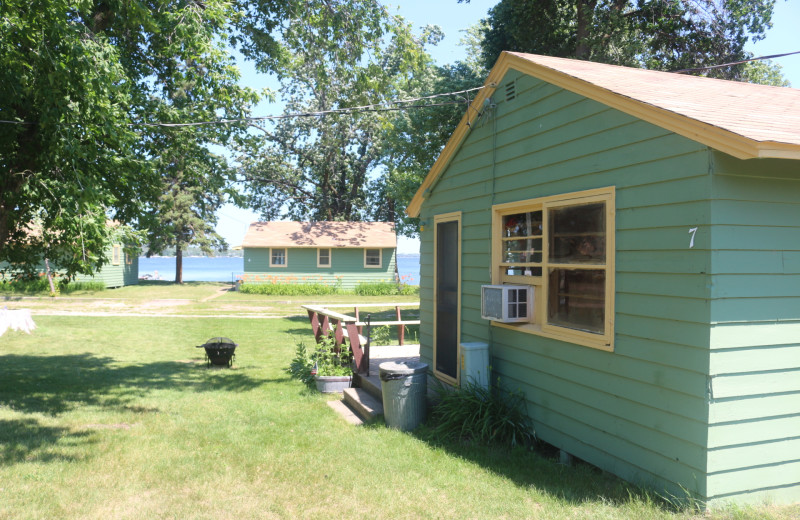 Cabin exterior at Four Seasons Resort.