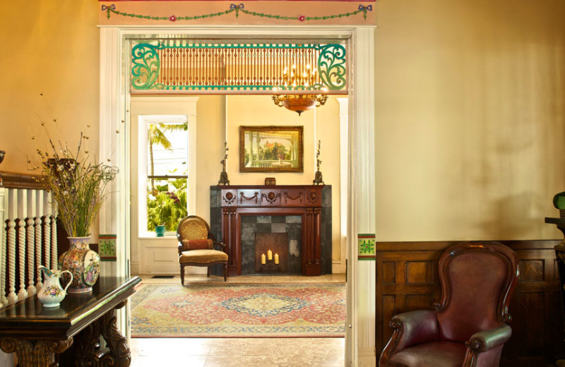 Lobby view at The Southernmost House.