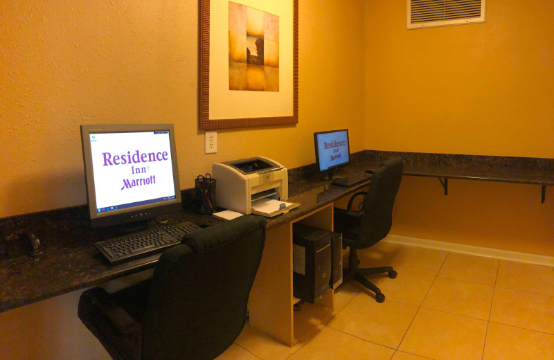 Business center at Residence Inn by Marriott Kalamazoo East.