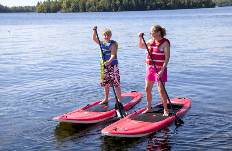 Paddle board at Severn Lodge.