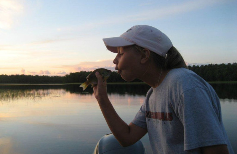 Fishing at Anchor Inn Resort.