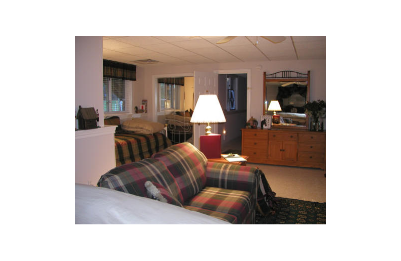 Guest room at Canterbury Chateau Bed & Breakfast.