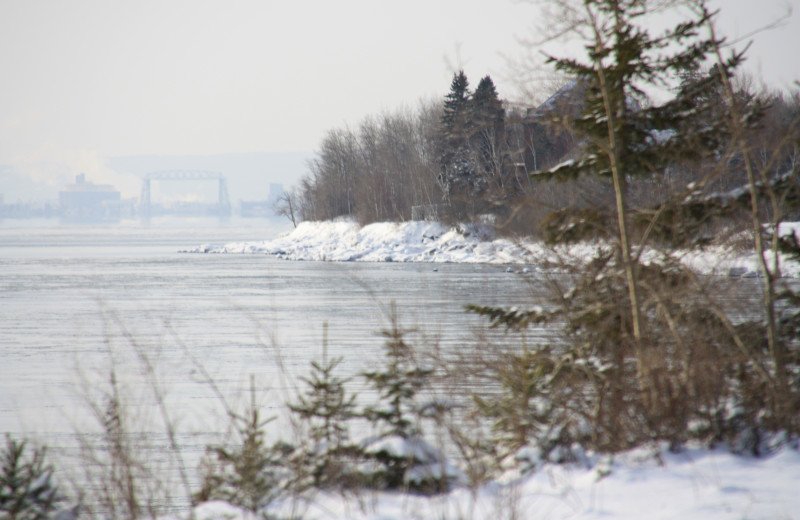 Lake view at The Inn on Gitche Gumee.